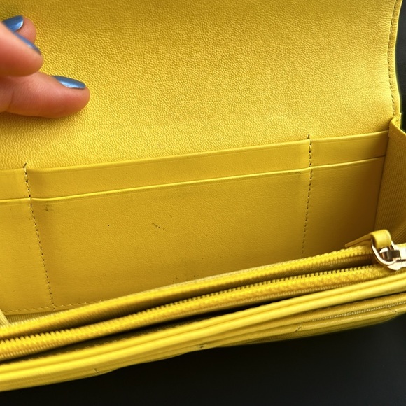 Chanel M-Medium Flap Wallet AG / Jaune - Picture 17 of 17